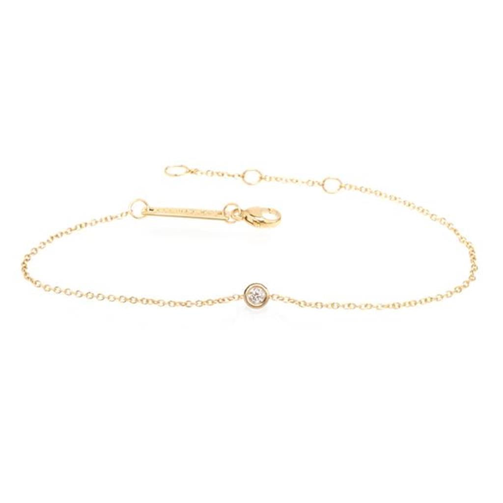 Zoe Chicco Single Floating Diamond Bracelet