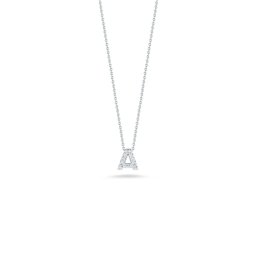 Roberto Coin Love Letter Diamond Pendant, A