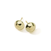 Ippolita 18k Yellow Gold Classico Small Hammered Pinball Stud Earrings