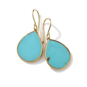 Ippolita 18k Yellow Gold Turquoise Teardrop Earrings