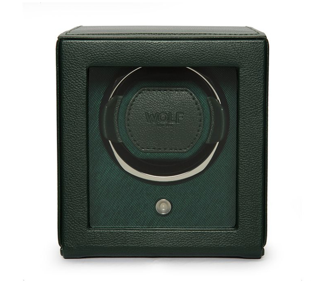 Wolf Cub Single Watch Winder With Cover