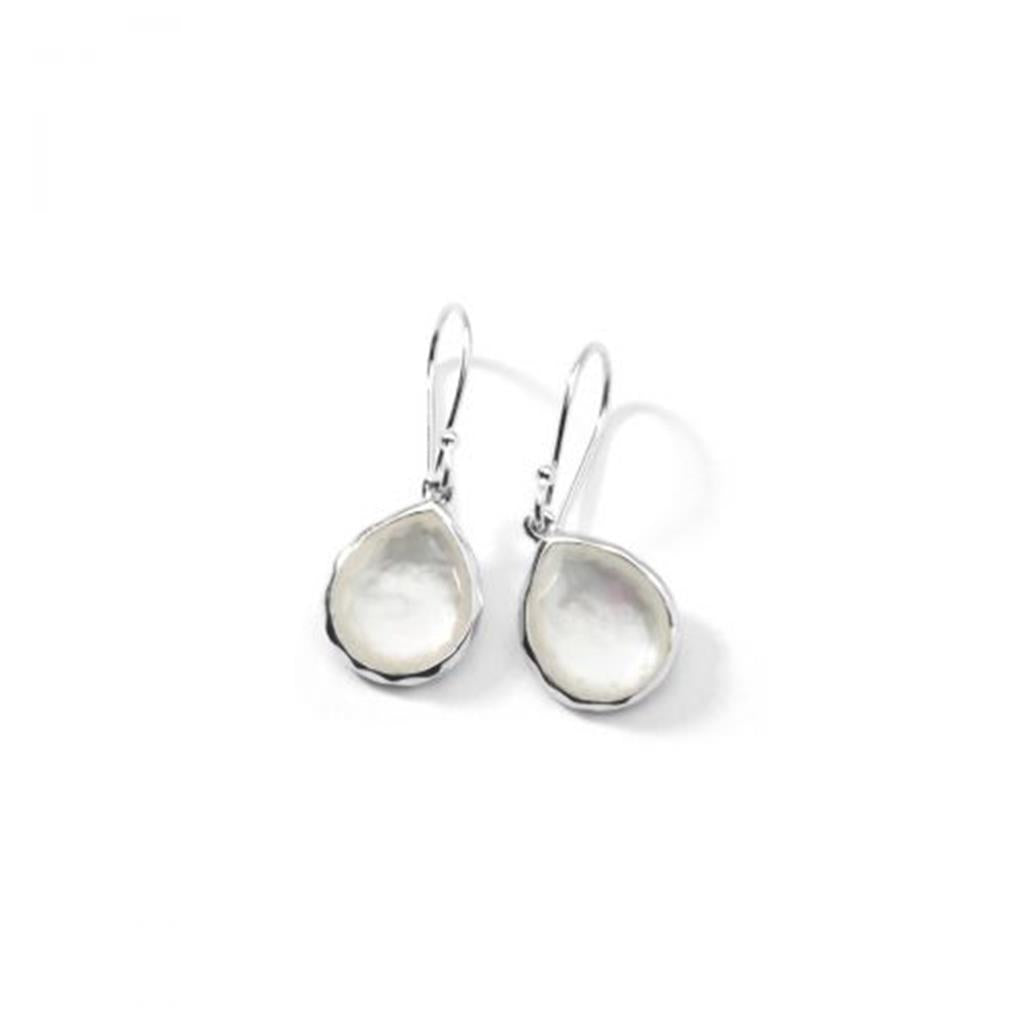 Ippolita Mini Mother-of-Pearl Teardrop Earrings in Sterling Silver