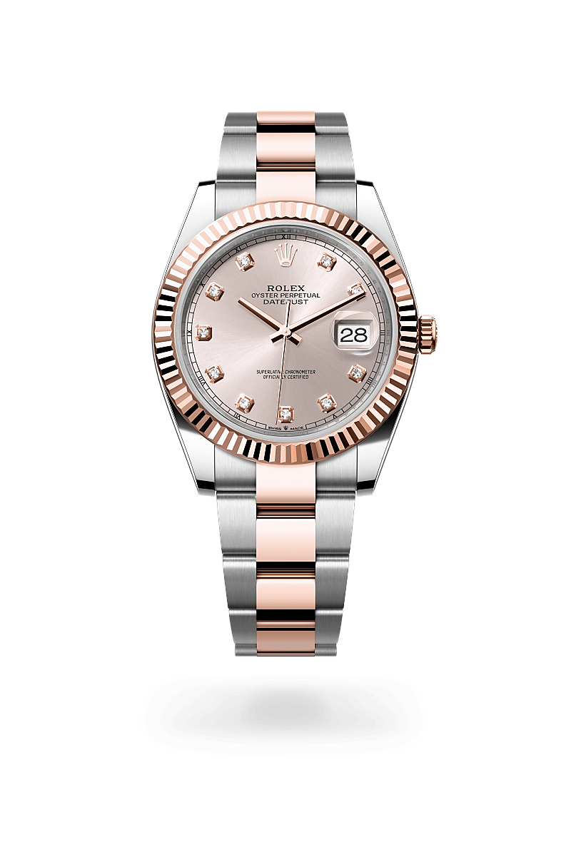 rolex Datejust in Everose Rolesor - combination of Oystersteel and Everose gold,  - Jewelers Trade Shop