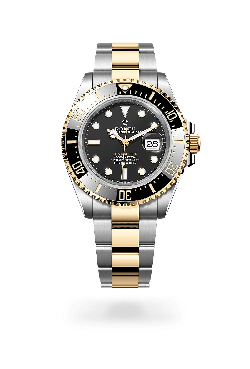 rolex Sea-Dweller in Yellow Rolesor - combination of Oystersteel and yellow gold, M126603-0001 - Jewelers Trade Shop