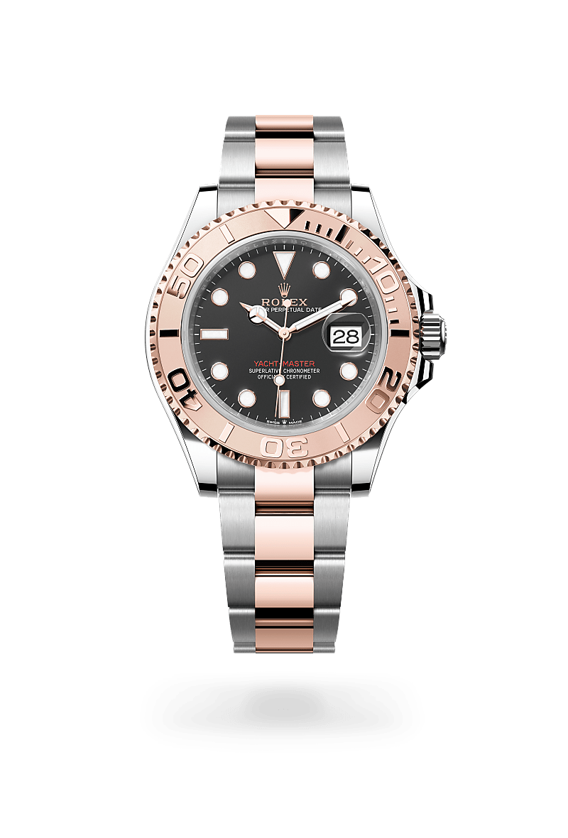 rolex Yacht-Master in Everose Rolesor - combination of Oystersteel and Everose gold, M126621-0002 - Jewelers Trade Shop