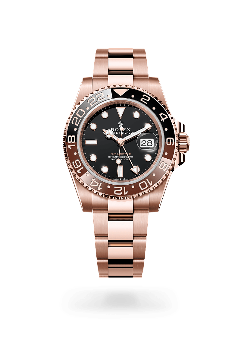 rolex GMT-Master II in 18 kt Everose gold,  - Jewelers Trade Shop