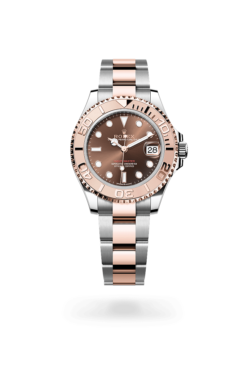 rolex Yacht-Master in Everose Rolesor - combination of Oystersteel and Everose gold, M268621-0003 - Jewelers Trade Shop