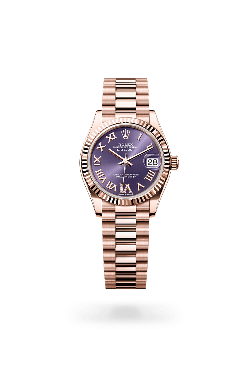 rolex Datejust in 18 kt Everose gold,  - Jewelers Trade Shop