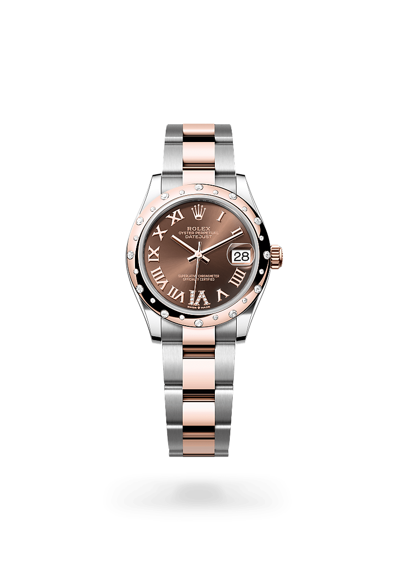 Rolex Datejust 31 in Everose Rolesor - combination of Oystersteel and Everose gold, M278341RBR-0003 | Jewelers Trade Shop