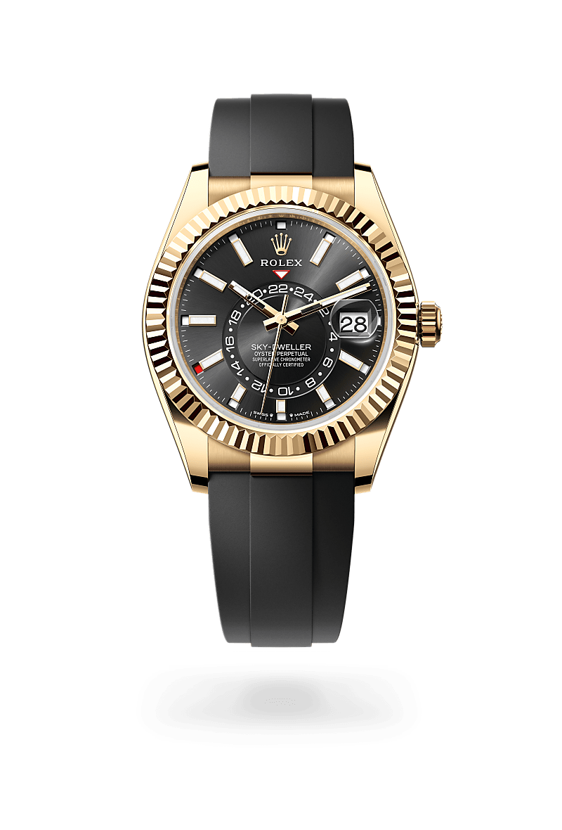 rolex Sky-Dweller in 18 kt yellow gold,  - Jewelers Trade Shop