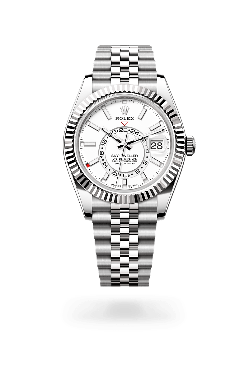 rolex Sky-Dweller in White Rolesor - combination of Oystersteel and white gold,  - Jewelers Trade Shop