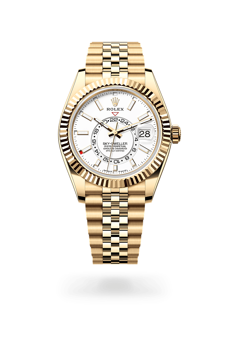 rolex Sky-Dweller in 18 kt yellow gold, M336938-0006 - Jewelers Trade Shop